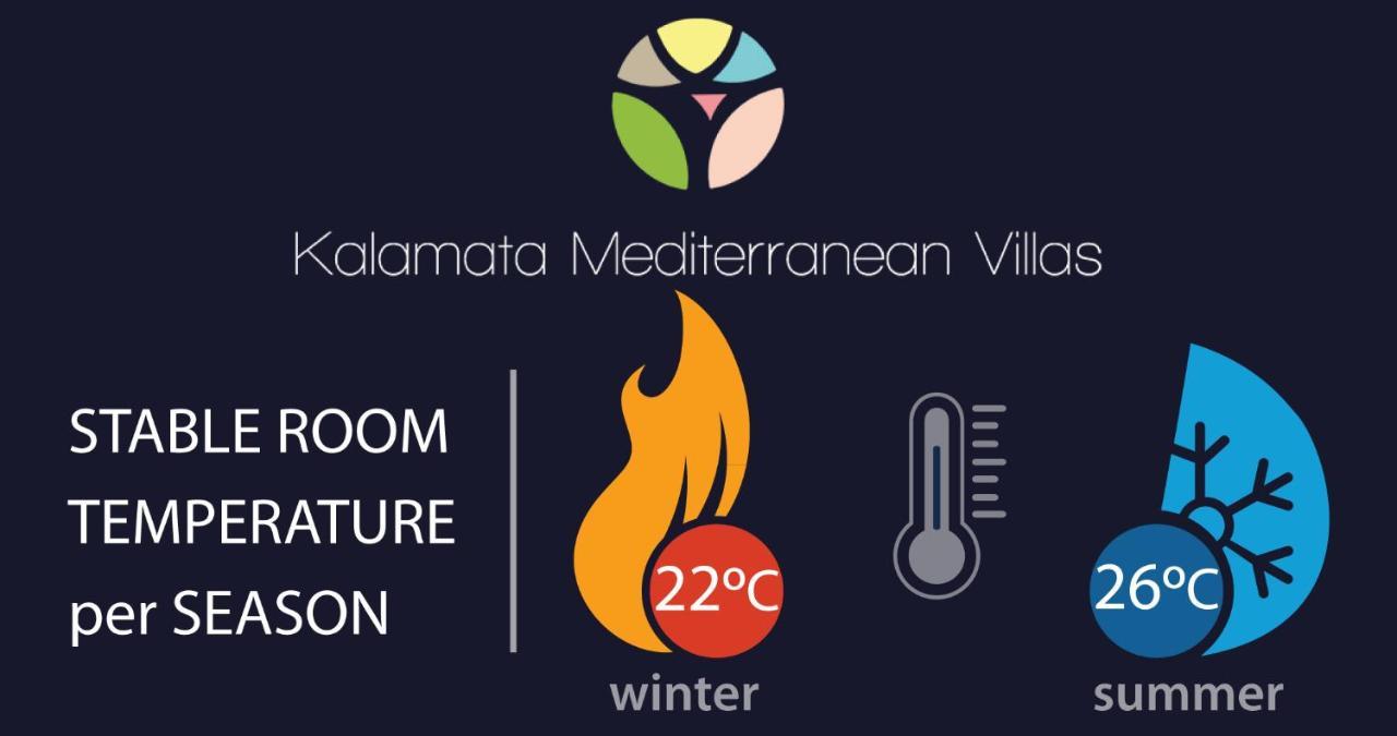 Villa Vesta Retire - Kalamata Mediterranean Villas エクステリア 写真